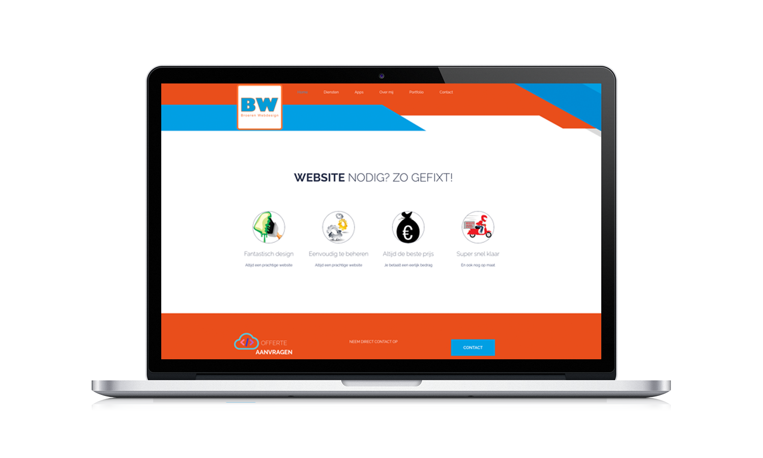 Broeren webdesign website