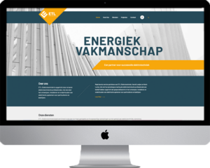 ETL Elektrotechniek website door Broeren Webdesign