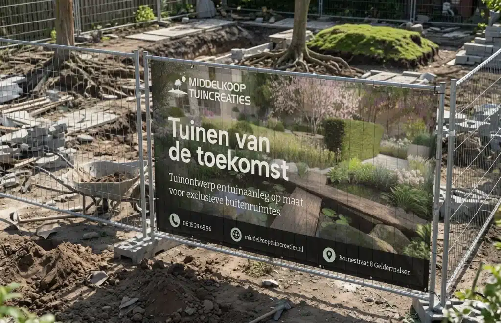 Huisstijl en drukwerk voor Middelkoop Tuincreaties